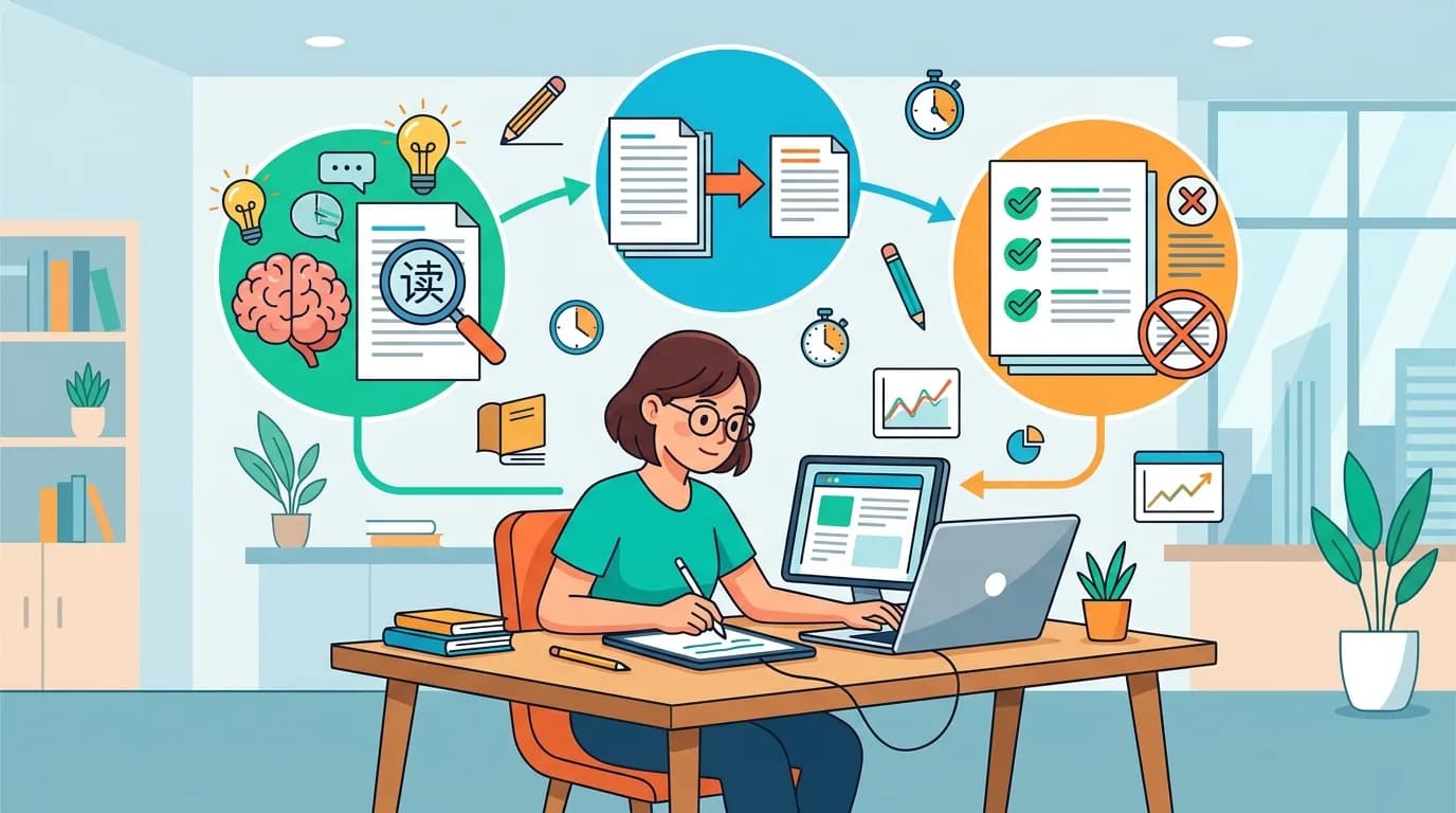 Cách Viết Bài Luận Tóm Tắt 缩写 HSK 6: Chiến Thuật Và Ví Dụ Mẫu