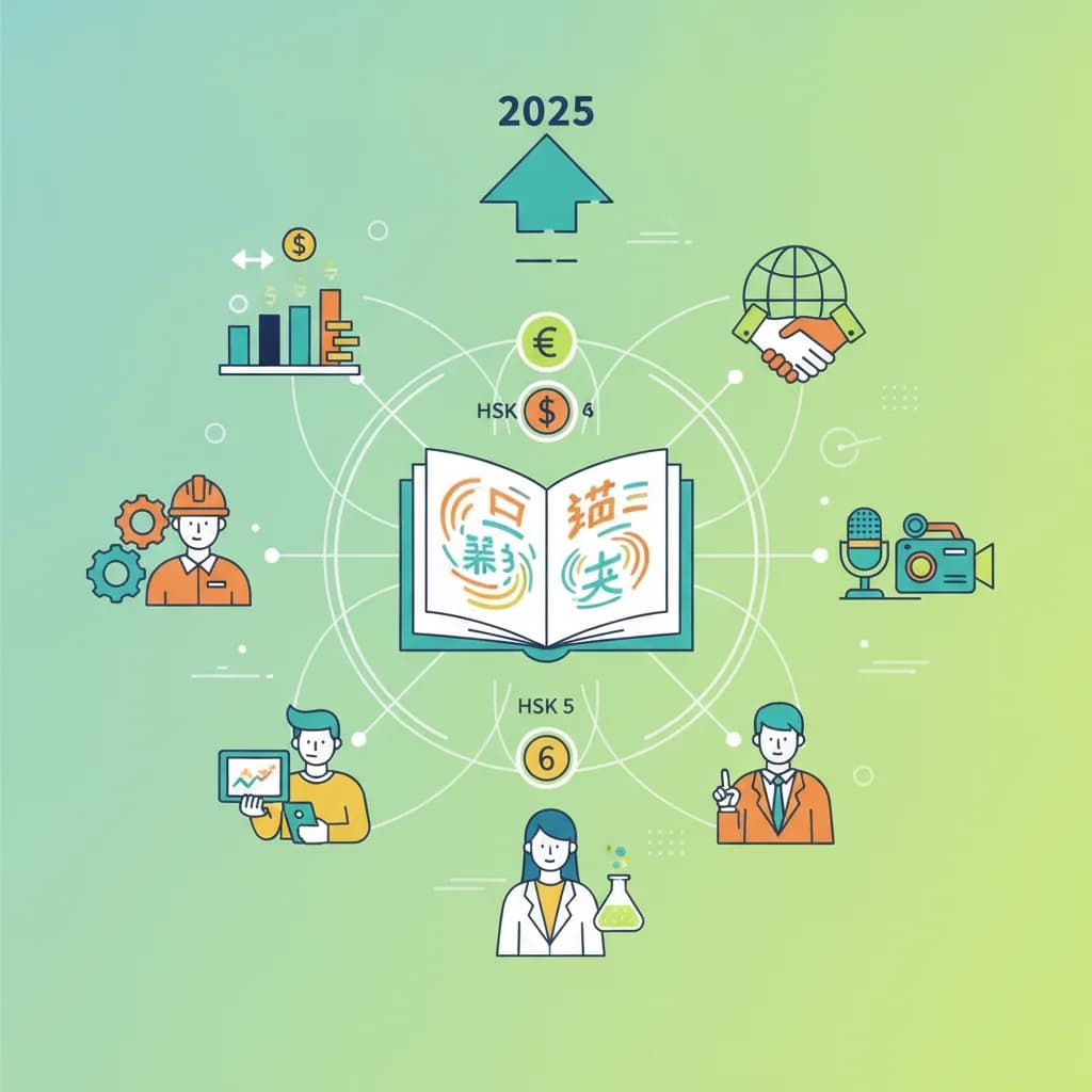 Việc làm cho người biết tiếng Trung HSK: Ngành nào lương cao nhất 2025?