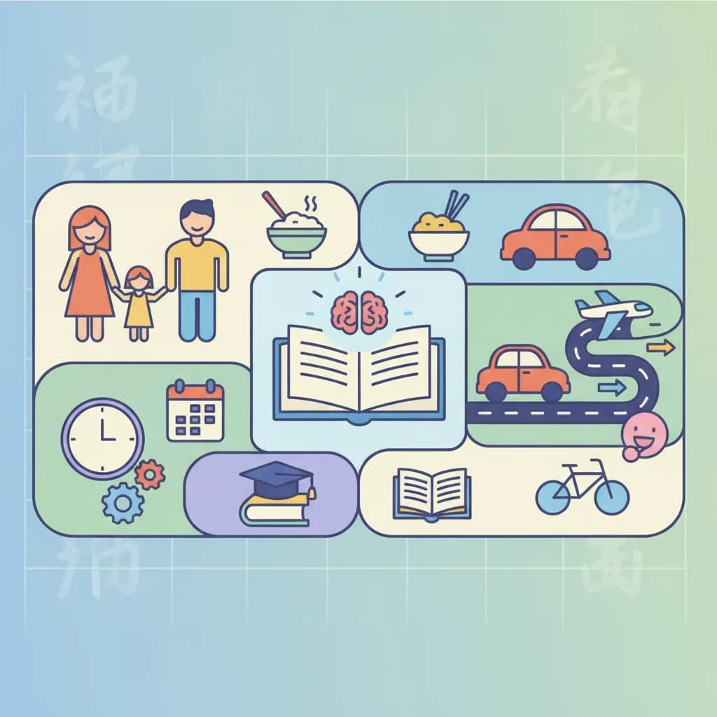 Từ vựng HSK 2 theo chủ đề: Bảng 300 từ đầy đủ kèm phiên âm và nghĩa