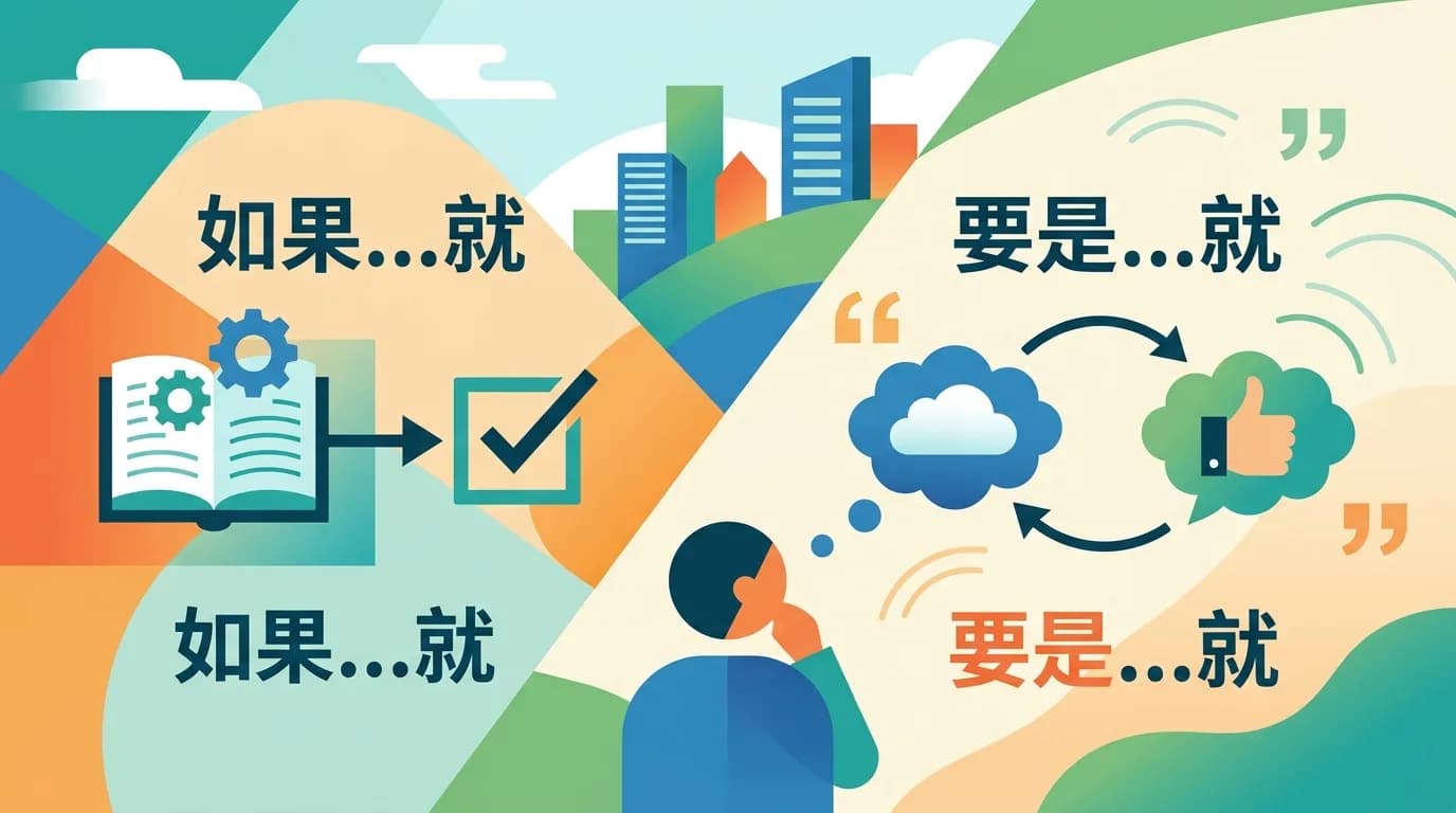 Câu điều kiện 如果…就 và 要是…就 trong tiếng Trung dùng thế nào?