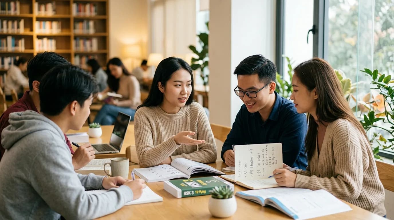Phân Biệt Giới Từ HSK 3: Từ, Hướng, Về Phía Và Đối Với