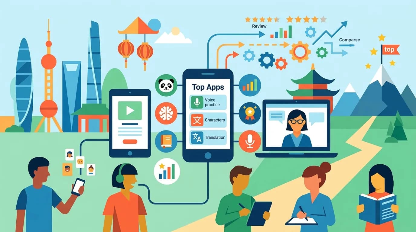 Top app học tiếng Trung 2026: Review thực tế và combo tối ưu nhất
