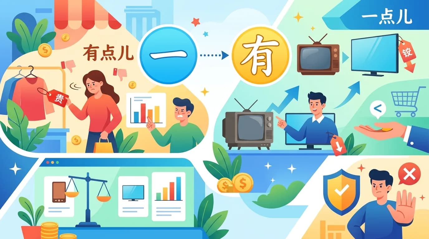 Phân biệt 一点儿 và 有点儿: Đặt sai vị trí là đổi cả sắc thái câu tiếng Trung